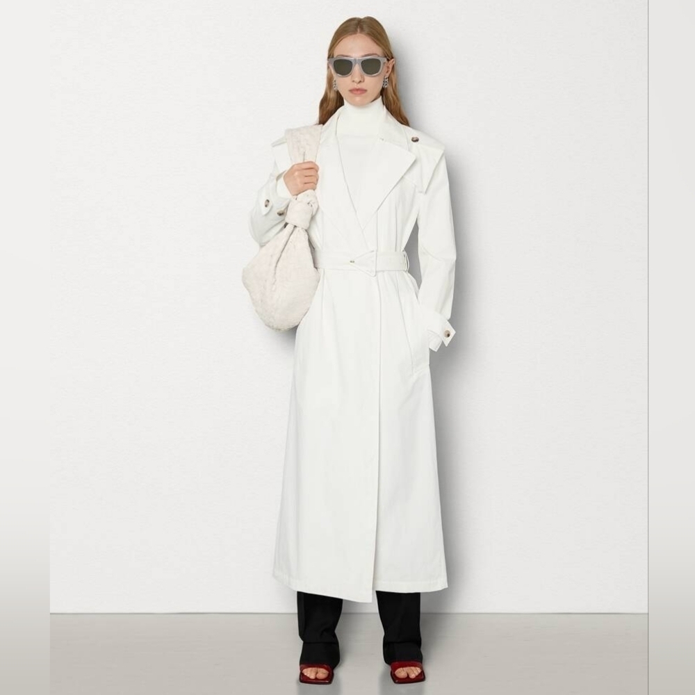 Bottega Veneta Pre Fall 2020 size 4(40) in VGUC, missing belt - Picture 1 of 15